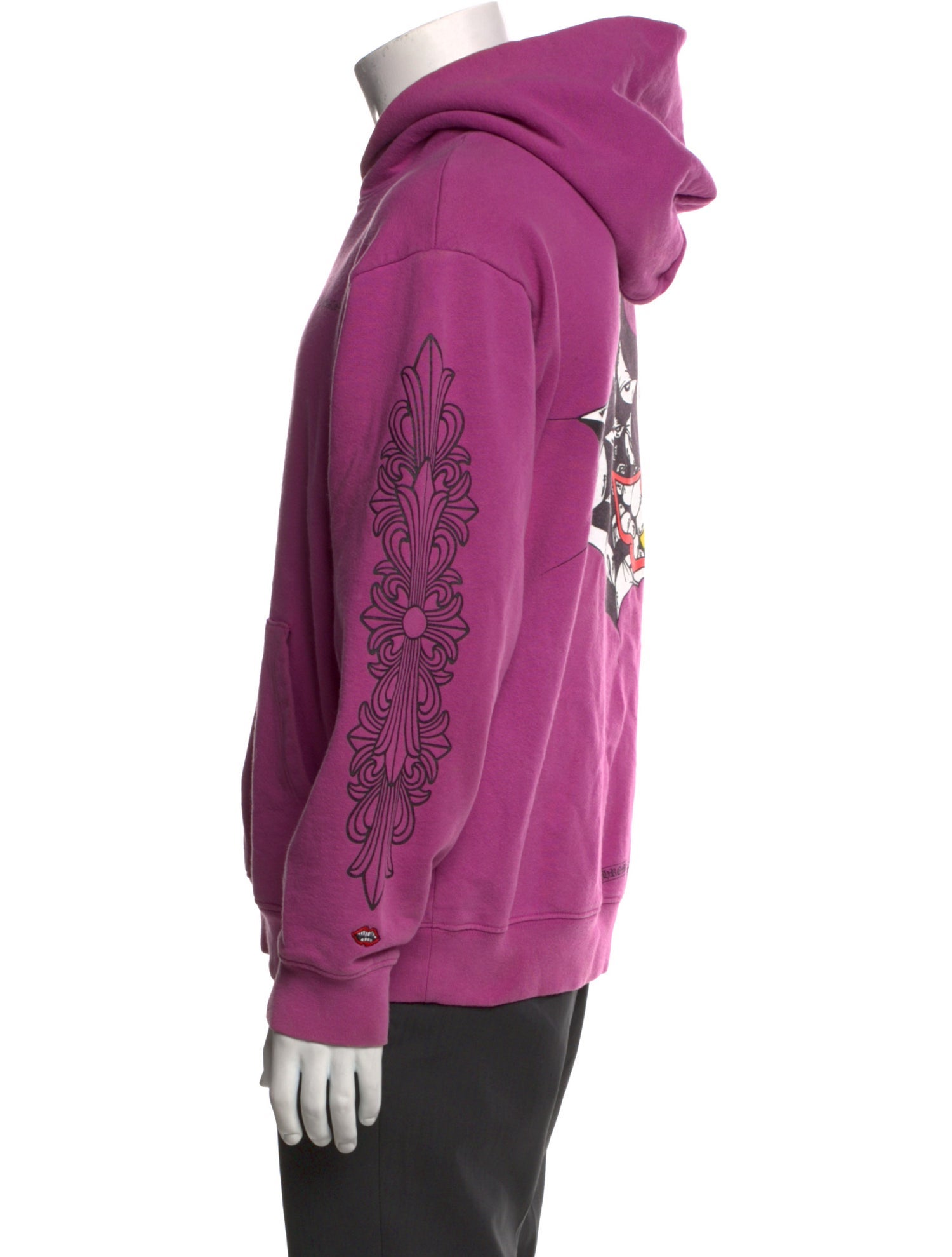 Chrome Hearts x Matty Boy 'Spider Web' Graphic Print Hoodie