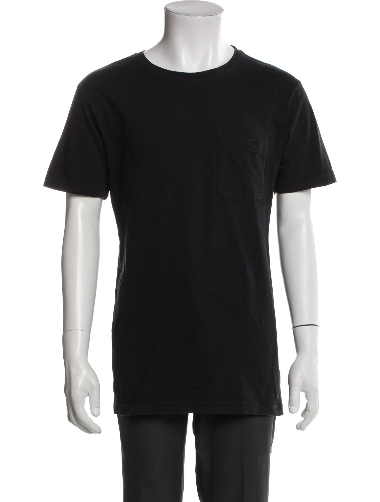 Chrome Hearts Blank Pocket Crew Neck T-Shirt