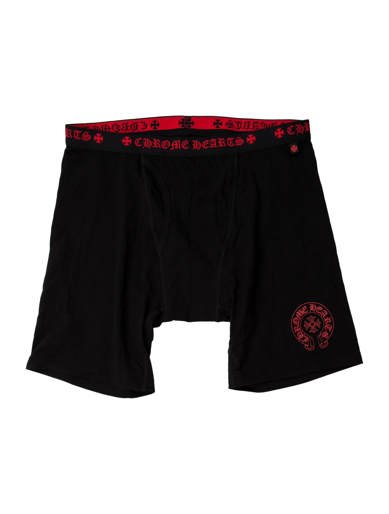 Chrome Hearts Long Boxer Briefs Graphic Print Boxers