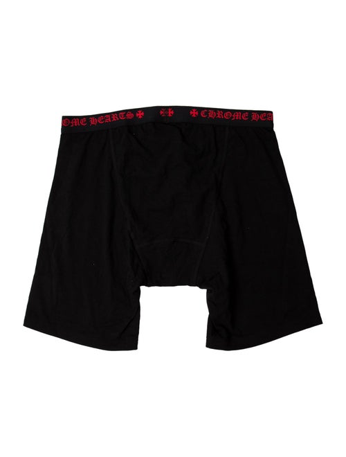 Chrome Hearts Long Boxer Briefs Graphic Print Boxers