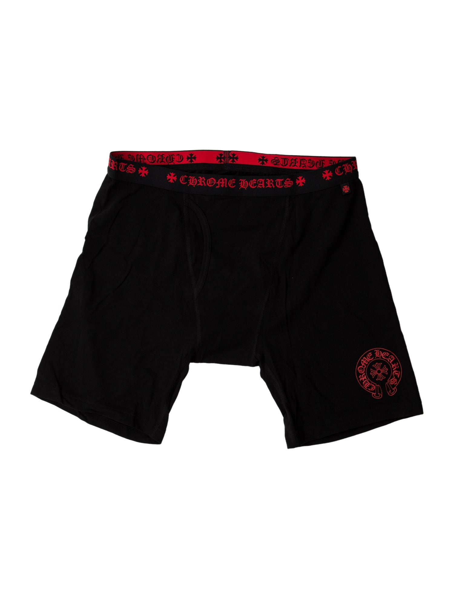 Chrome Hearts Long Boxer Briefs Graphic Print Boxers