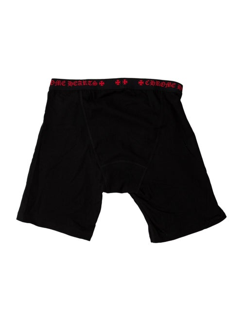 Chrome Hearts Long Boxer Briefs Graphic Print Boxers