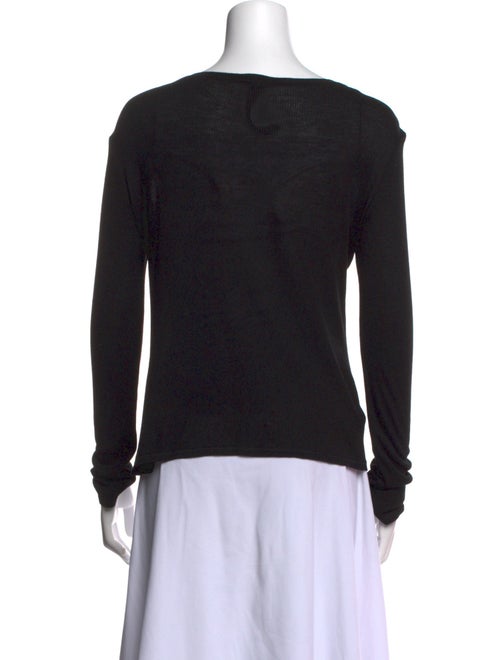 Chrome Hearts Scoop Neck Long Sleeve Sweatshirt