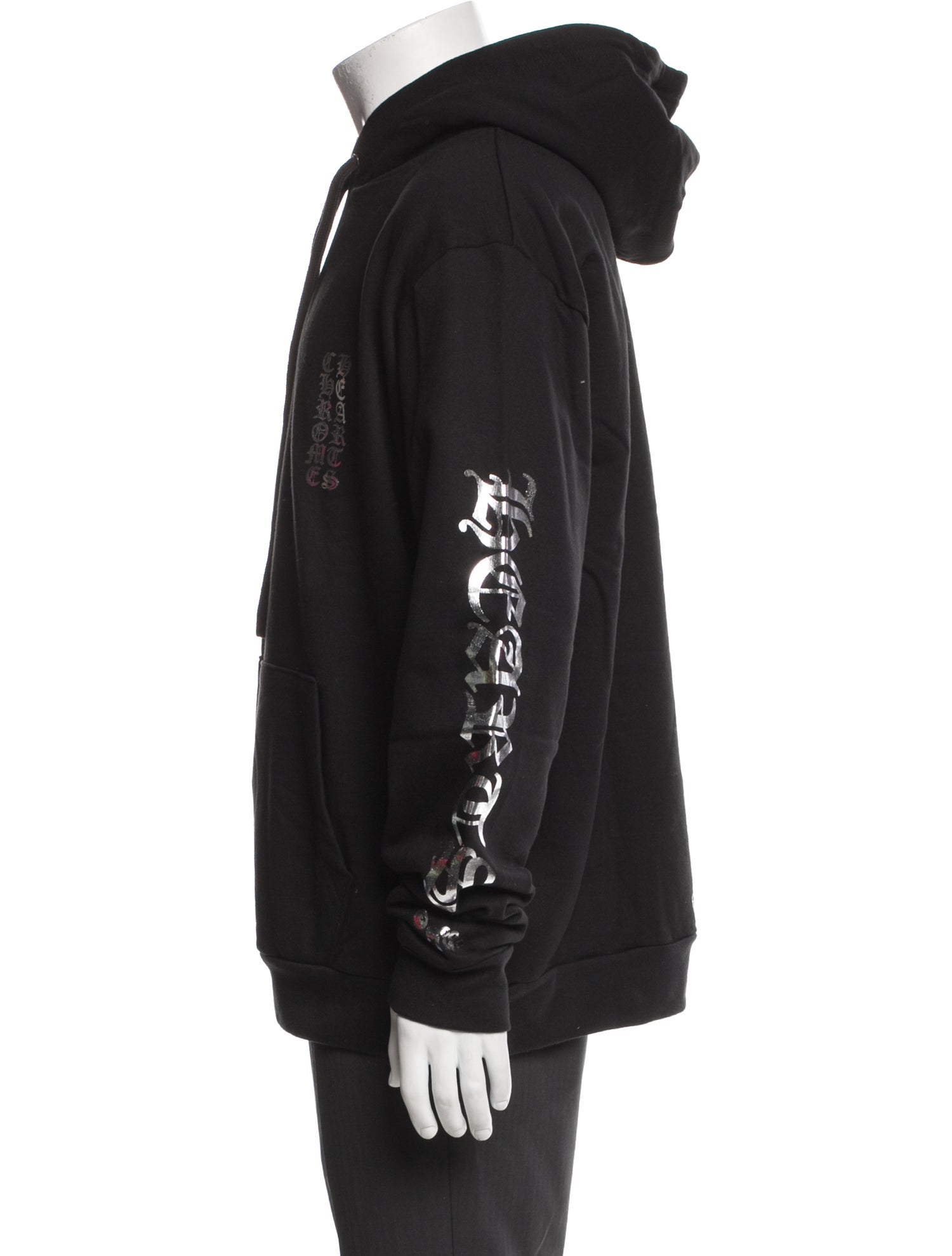 Chrome Hearts Signature Logo Graphic Print Hoodie