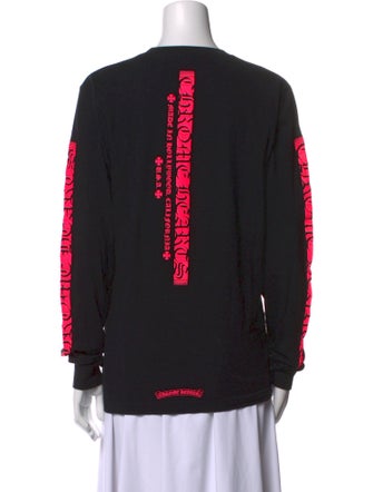 Chrome Hearts Neck Logo Crew Neck Sweatshirt