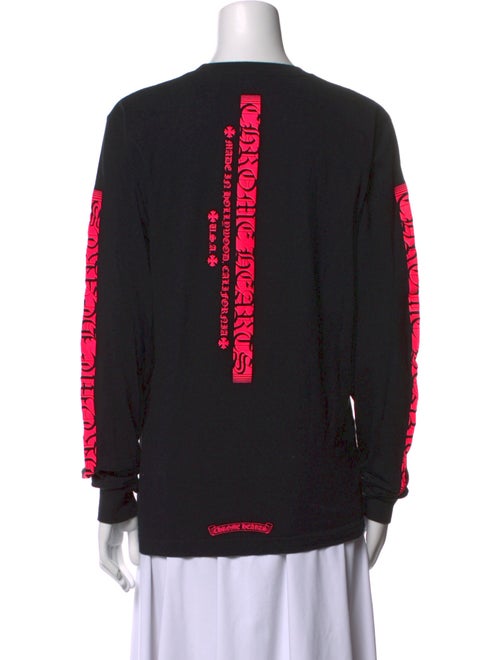 Chrome Hearts Neck Logo Crew Neck Sweatshirt