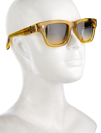 Chrome Hearts Dick Fitzener Square Sunglasses