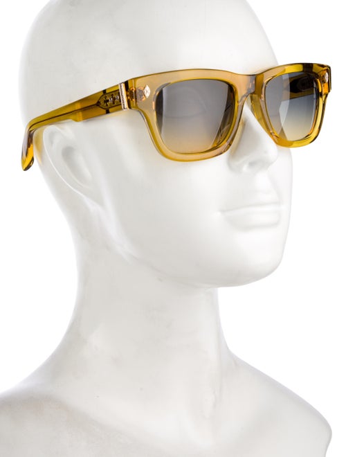 Chrome Hearts Dick Fitzener Square Sunglasses