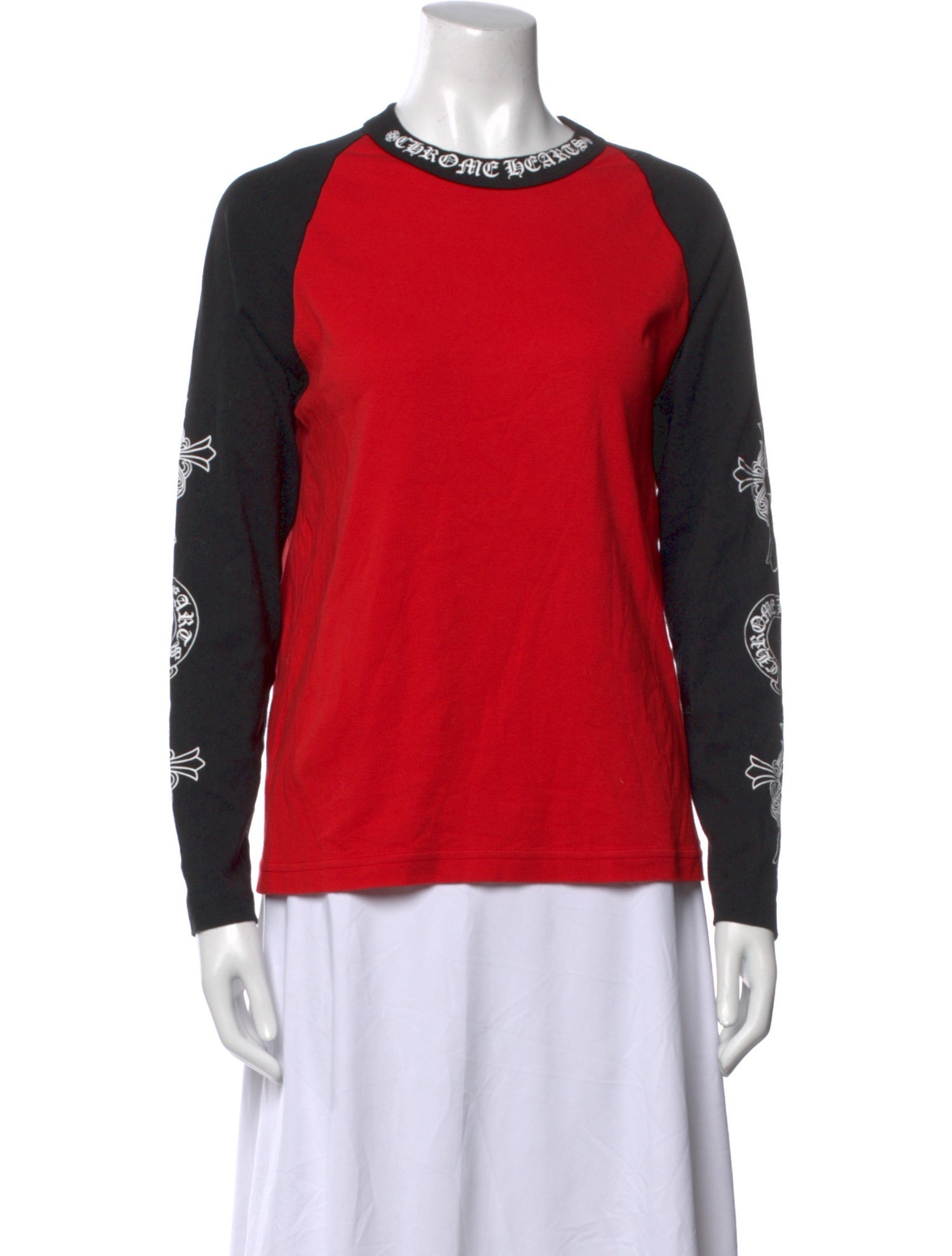 Chrome Hearts Hollywood Colorblock Pattern Sweatshirt