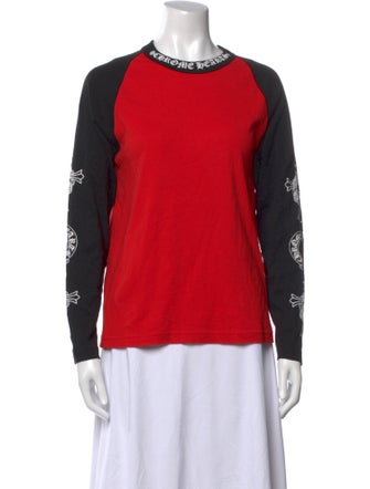 Chrome Hearts Hollywood Colorblock Pattern Sweatshirt