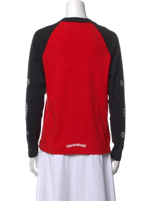 Chrome Hearts Hollywood Colorblock Pattern Sweatshirt