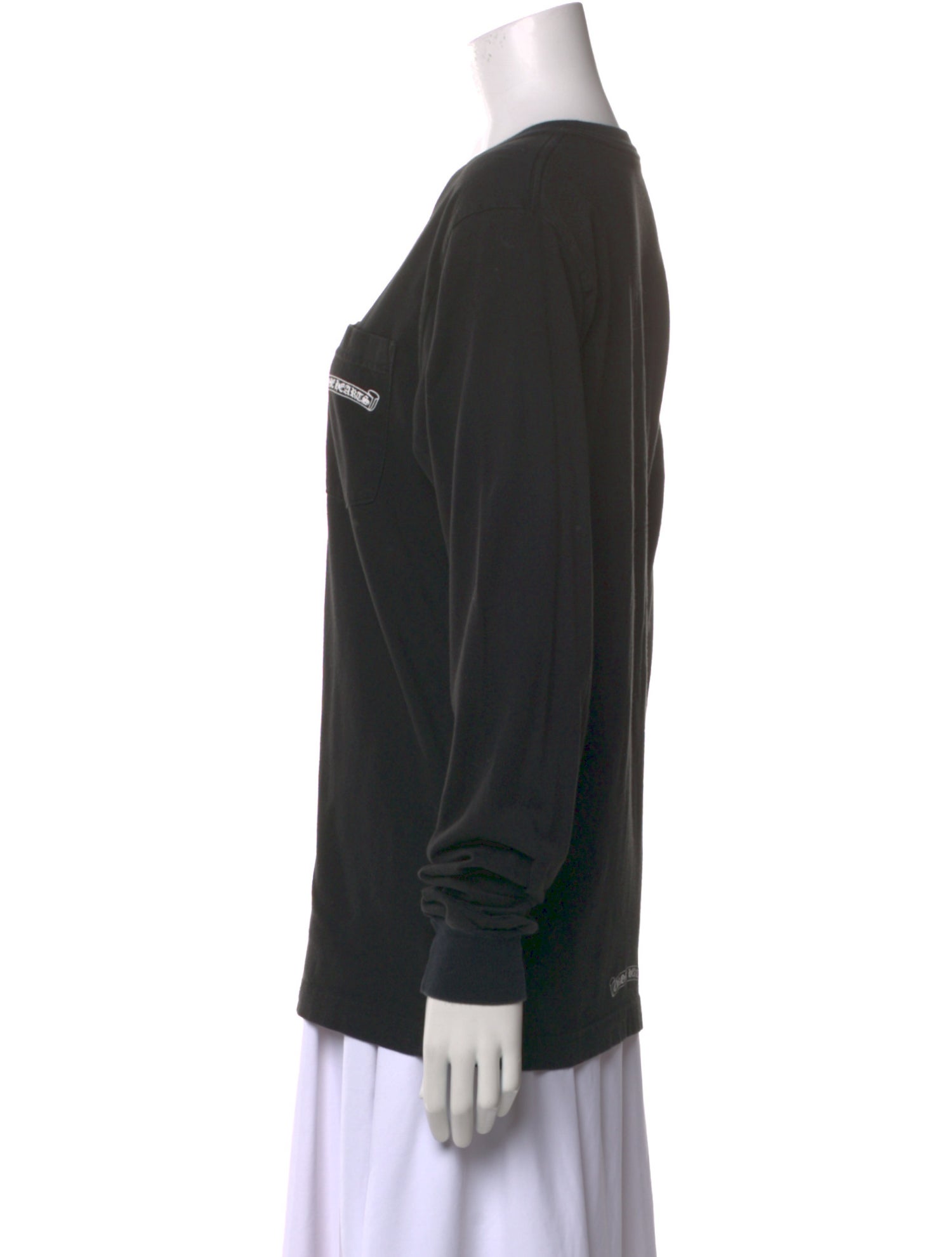 Chrome Hearts Cemetery Graphic Print Sweatshirt