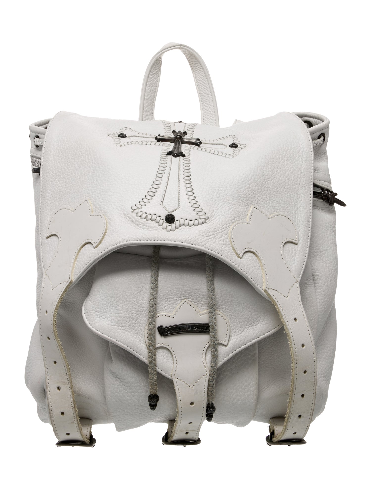 Chrome Hearts Leather Leather Cross Vintage