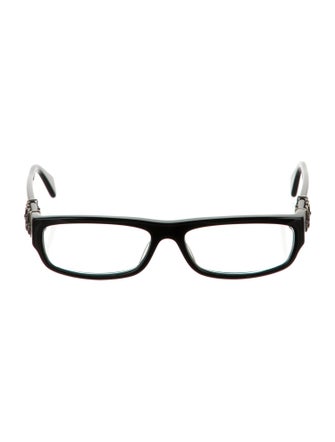 Chrome Hearts Below Me Square Eyeglasses