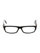 Chrome Hearts Below Me Square Eyeglasses