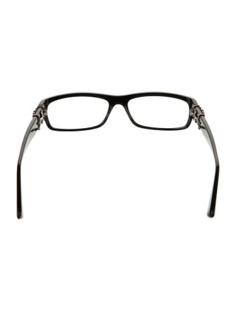 Chrome Hearts Below Me Square Eyeglasses