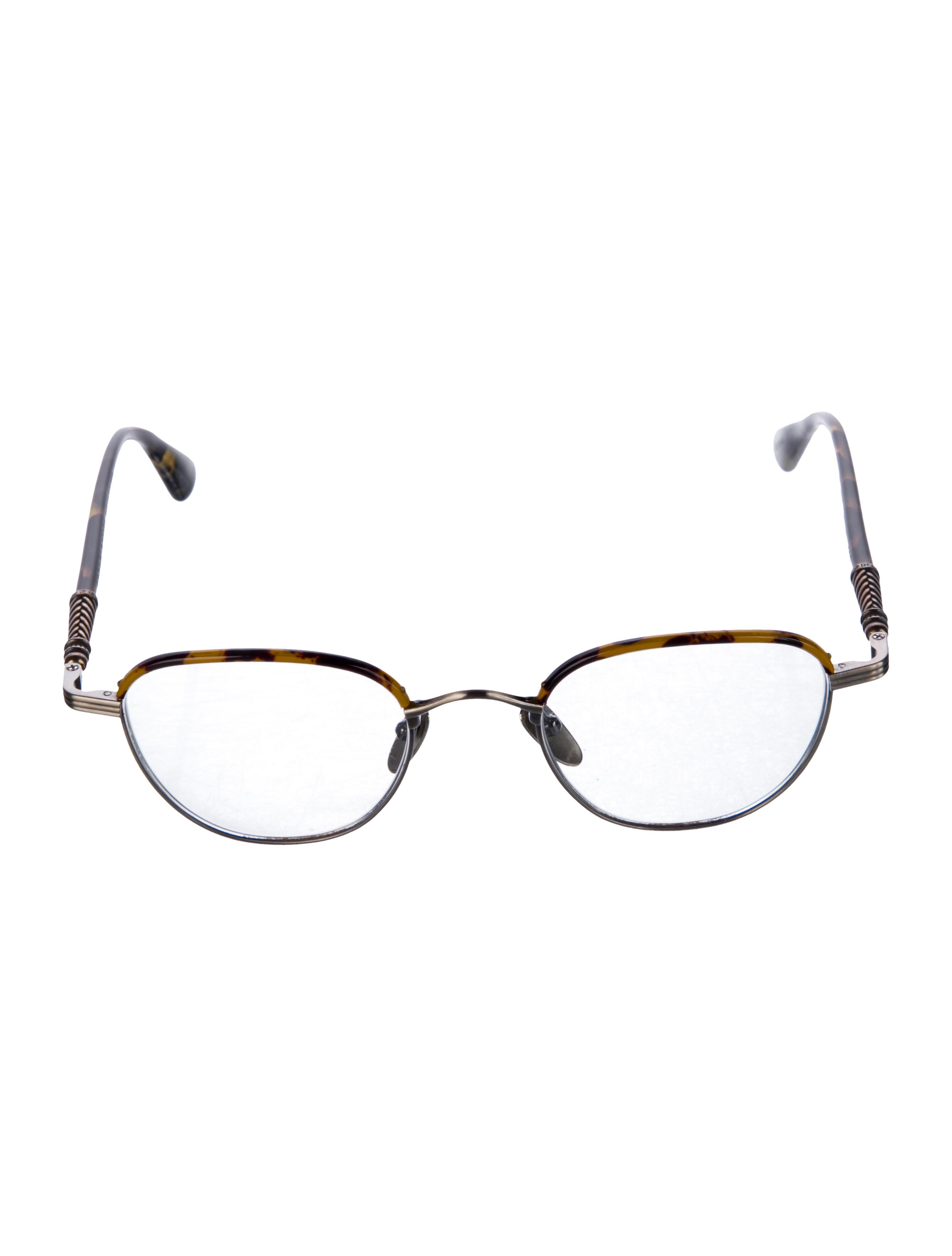 Chrome Hearts Gag Round Eyeglasses