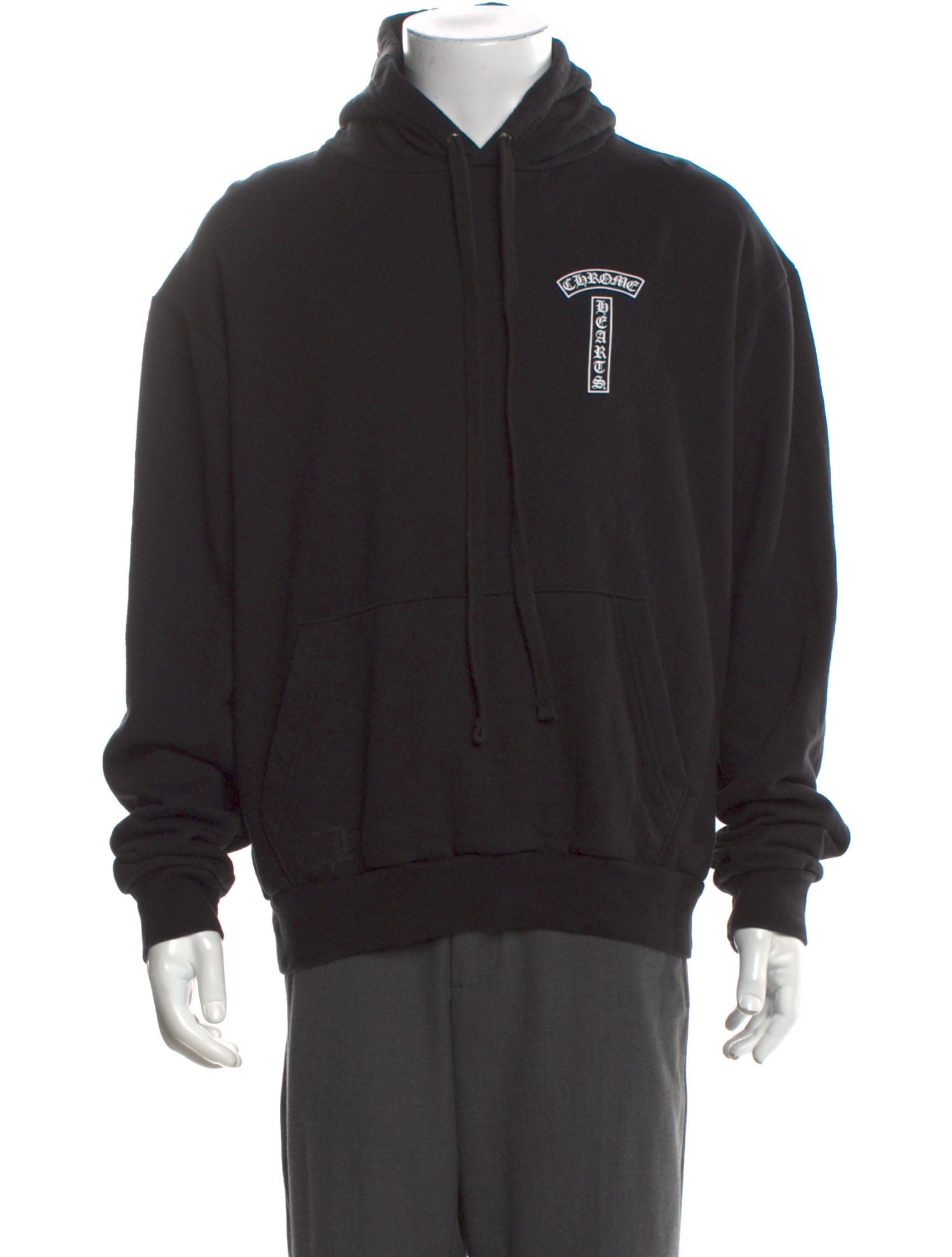 Chrome Hearts T-Bar Graphic Print Hoodie
