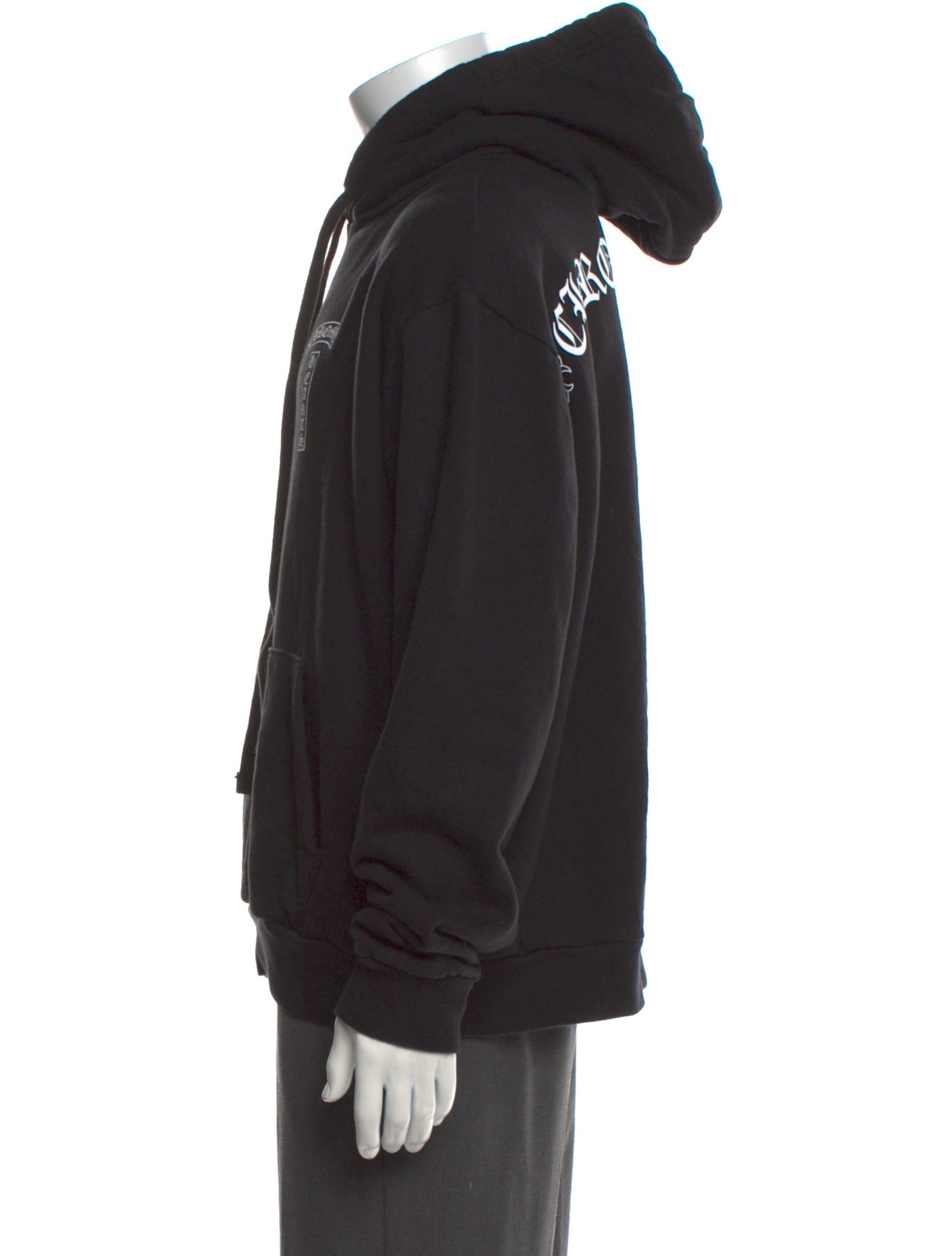Chrome Hearts T-Bar Graphic Print Hoodie