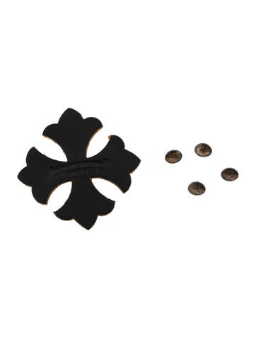 Chrome Hearts Other 5-Piece Holiday 2021 Cross Cork Board & Sterling Tacks Set