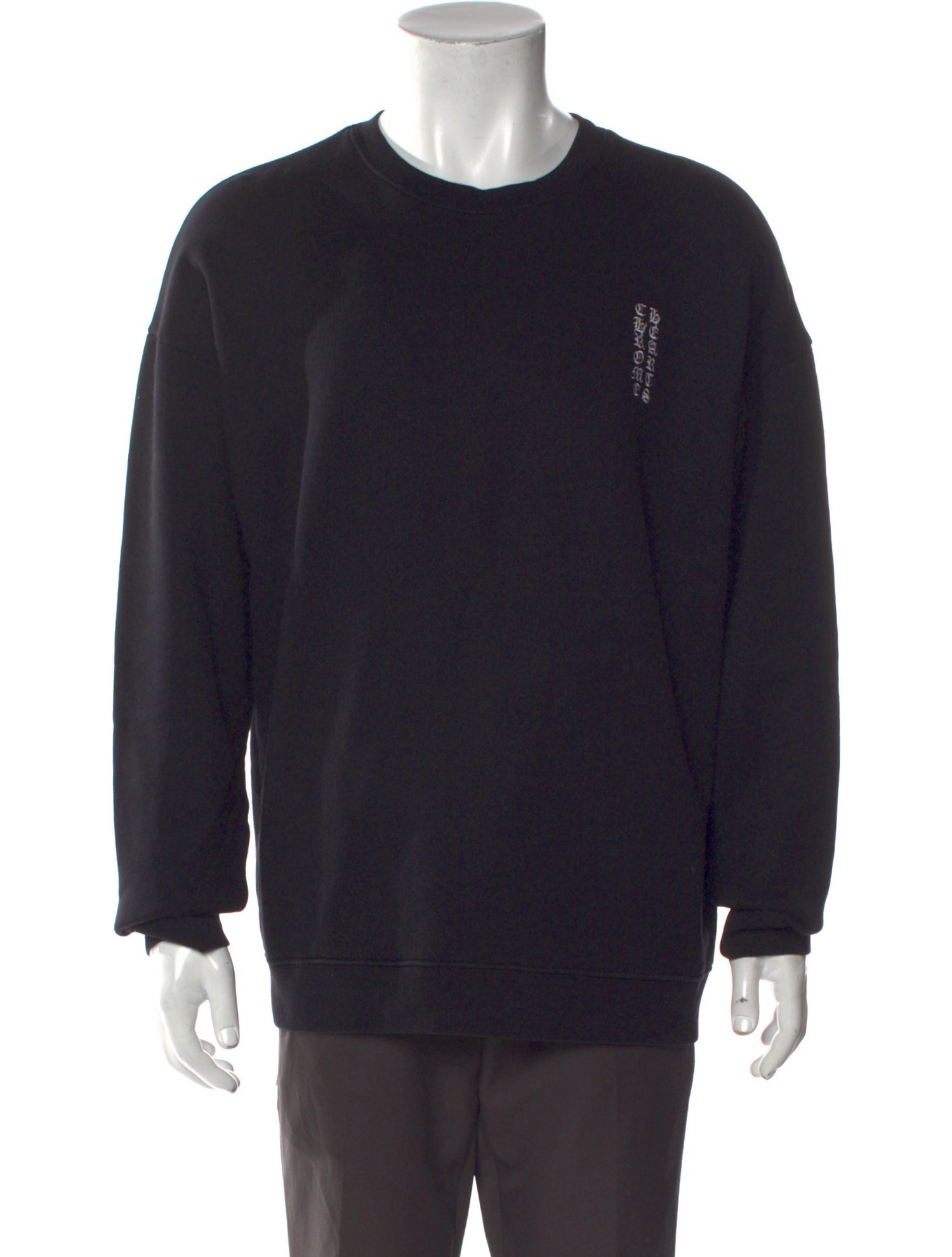 Chrome Hearts Chart Logo Crew Neck Pullover