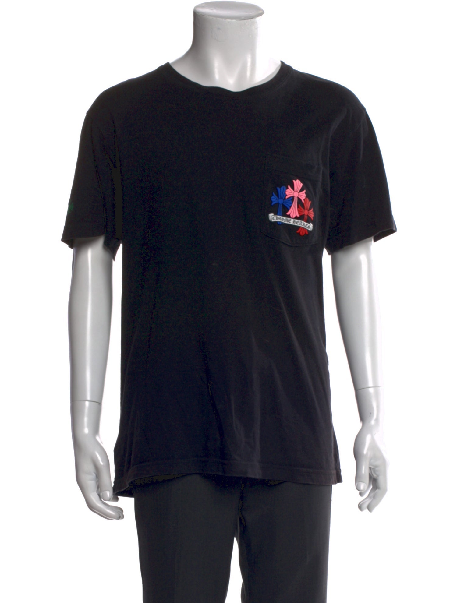 Chrome Hearts Cemetery Graphic Print T-Shirt