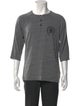 Chrome Hearts Crew Neck Short Sleeve Henley