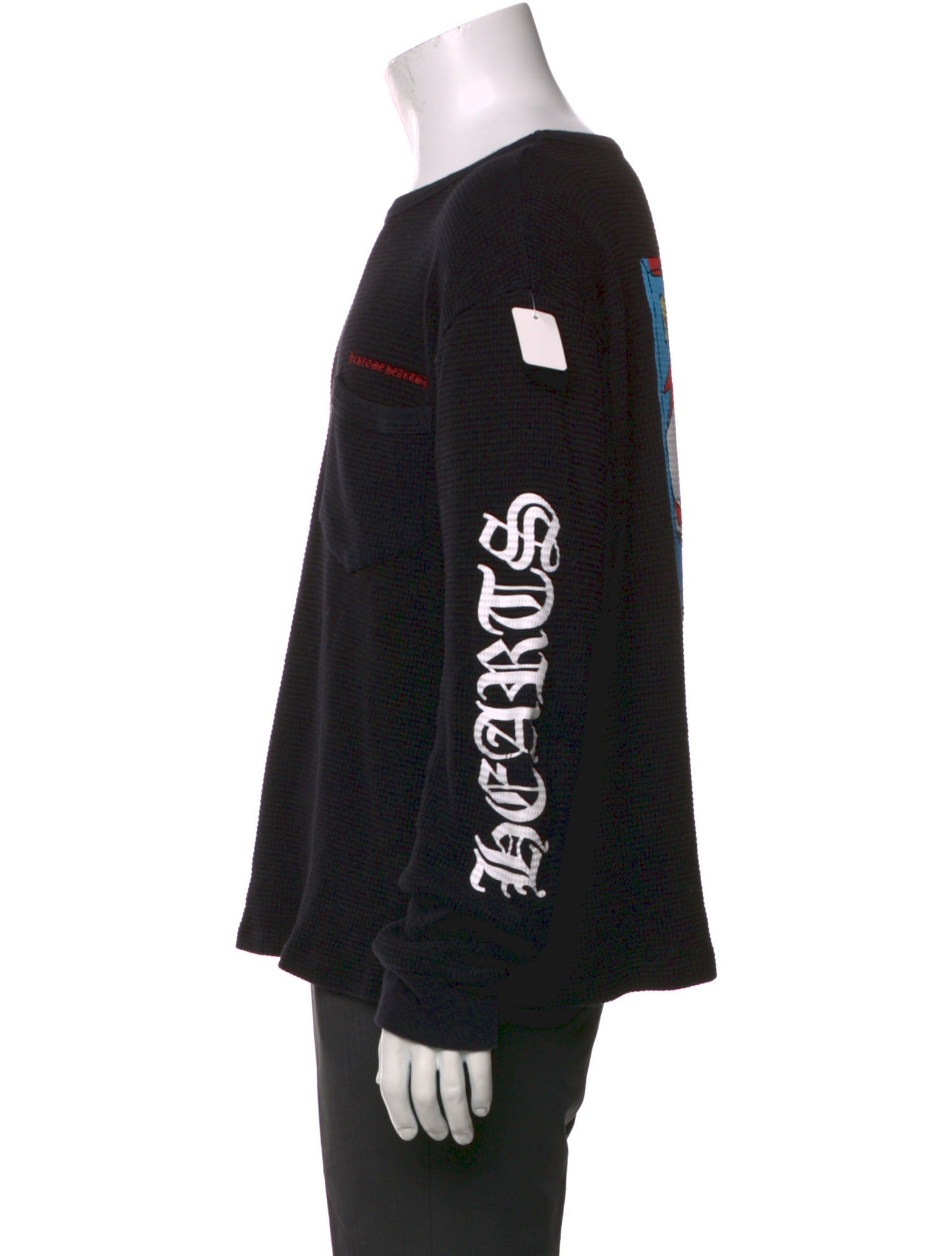 Chrome Hearts x Matty Boy 'Nuclear Kids' Thermal Crew Neck Henley