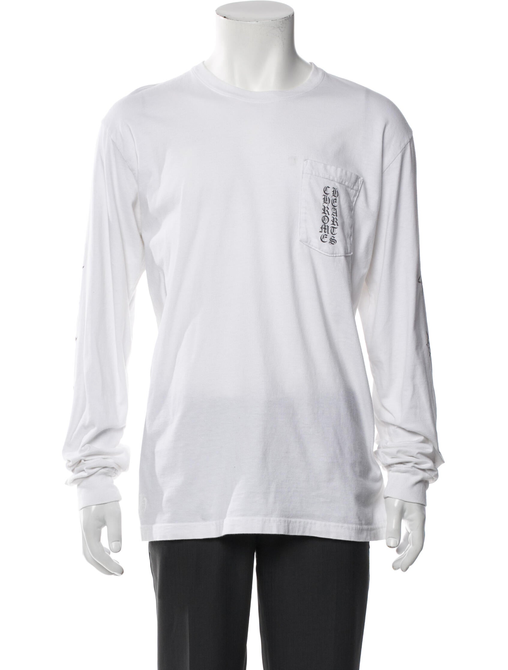 Chrome Hearts Graphic Print Crew Neck T-Shirt