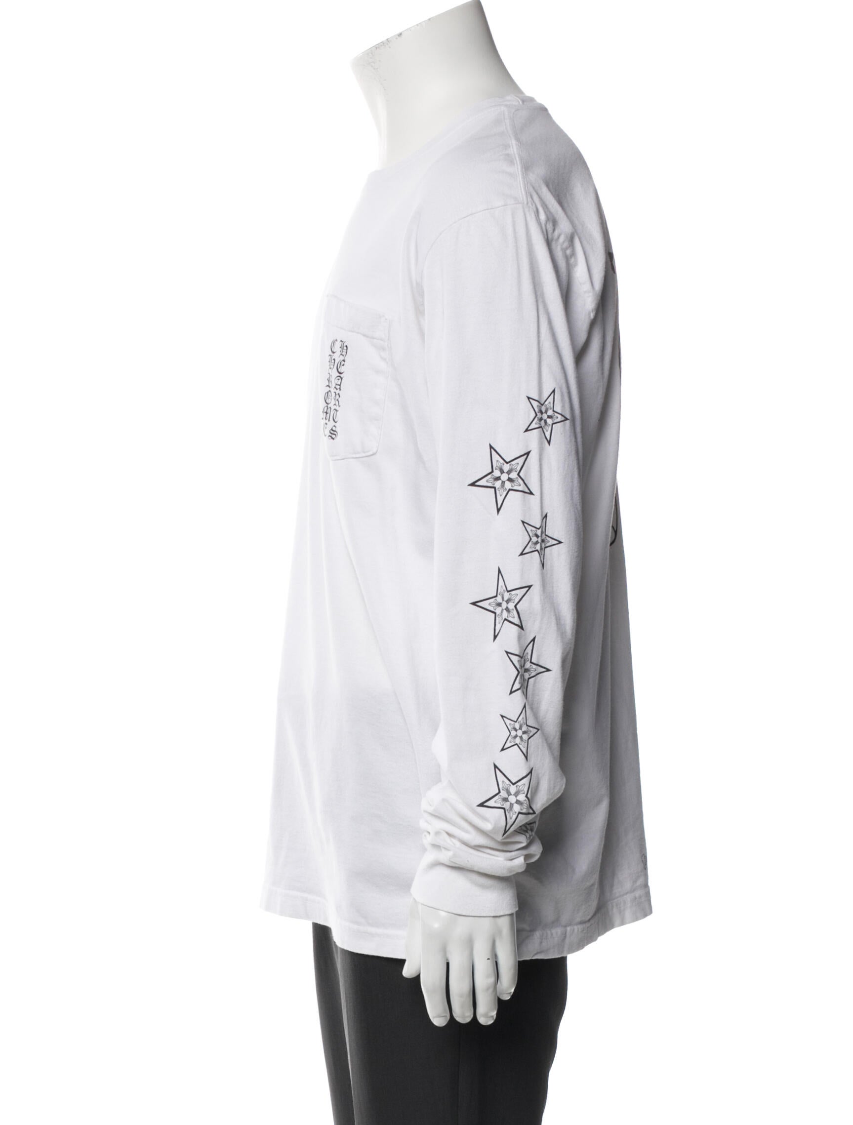 Chrome Hearts Graphic Print Crew Neck T-Shirt