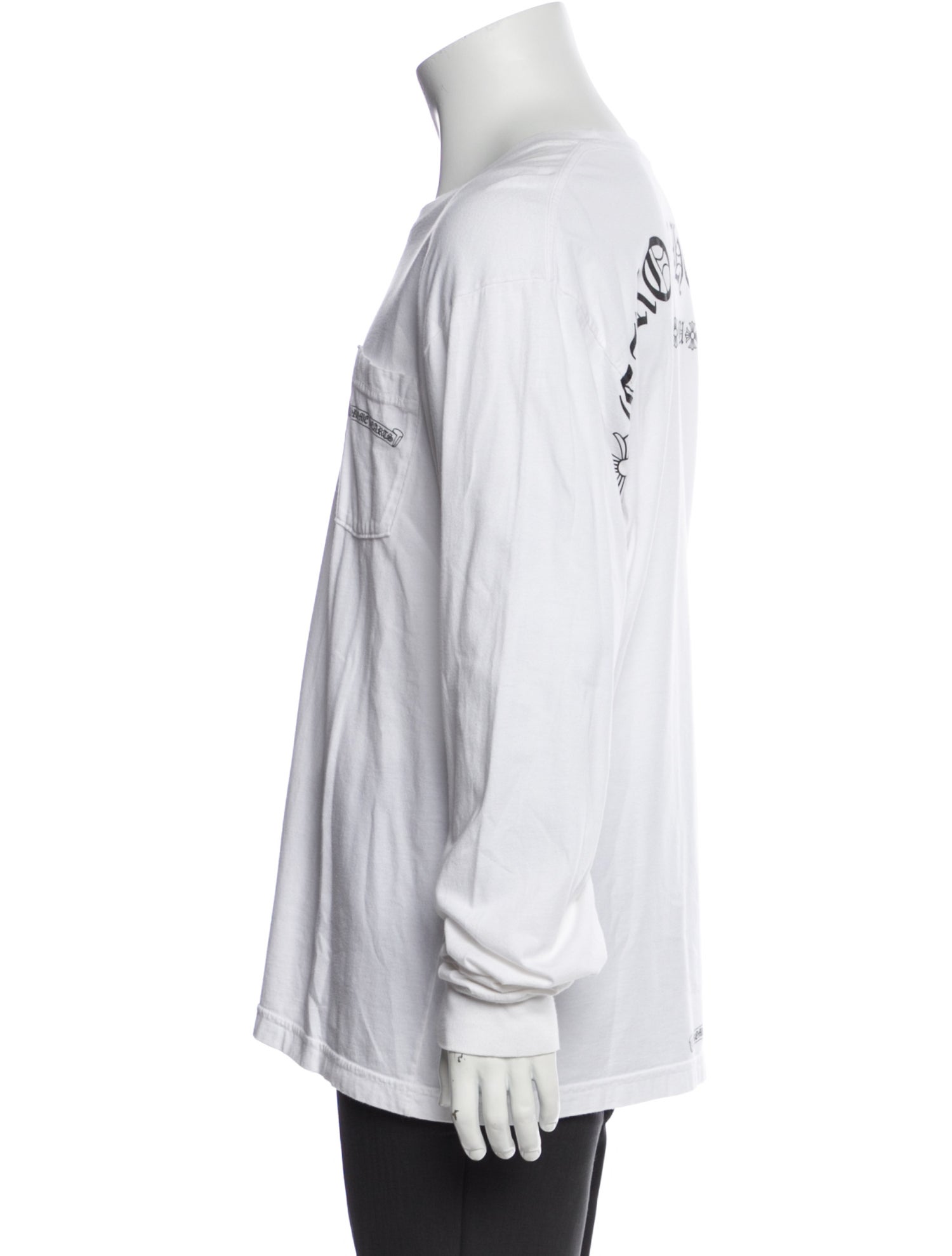 Chrome Hearts Graphic Print Crew Neck T-Shirt