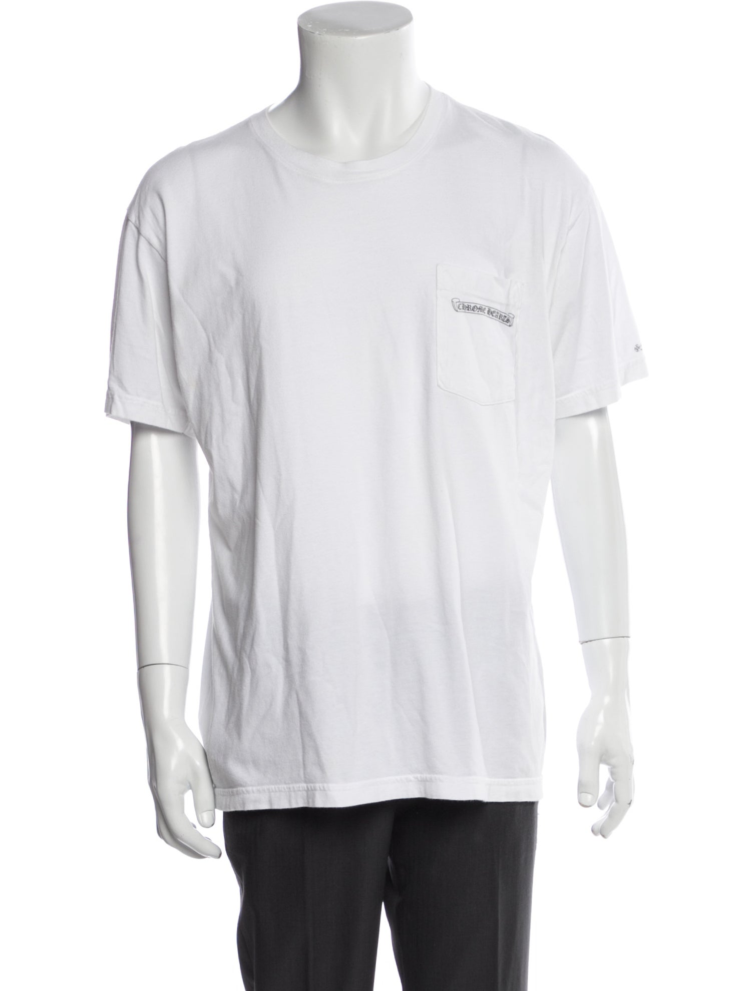 Chrome Hearts Scroll Graphic Print T-Shirt