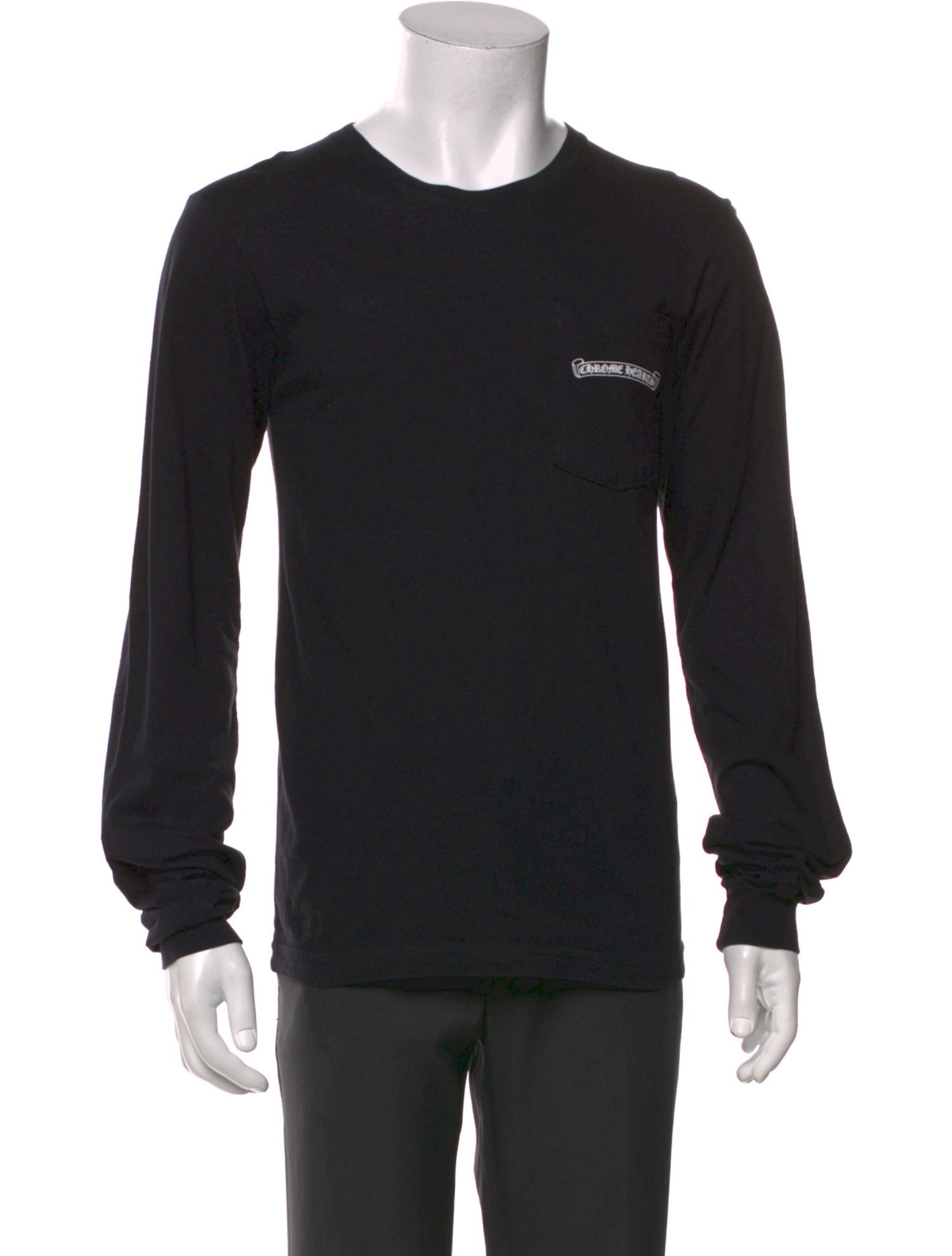 Chrome Hearts Crew Neck Long Sleeve T-Shirt