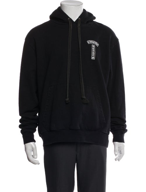 Chrome Hearts T-Bar Graphic Print Hoodie