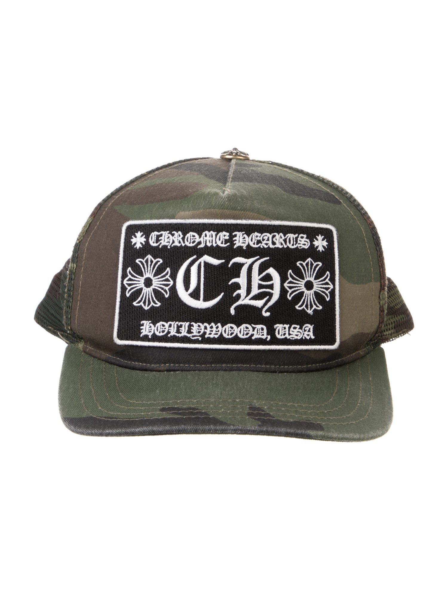 Chrome Hearts CH Hollywood Trucker Hat