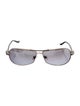 Chrome Hearts Red Aviator Sunglasses