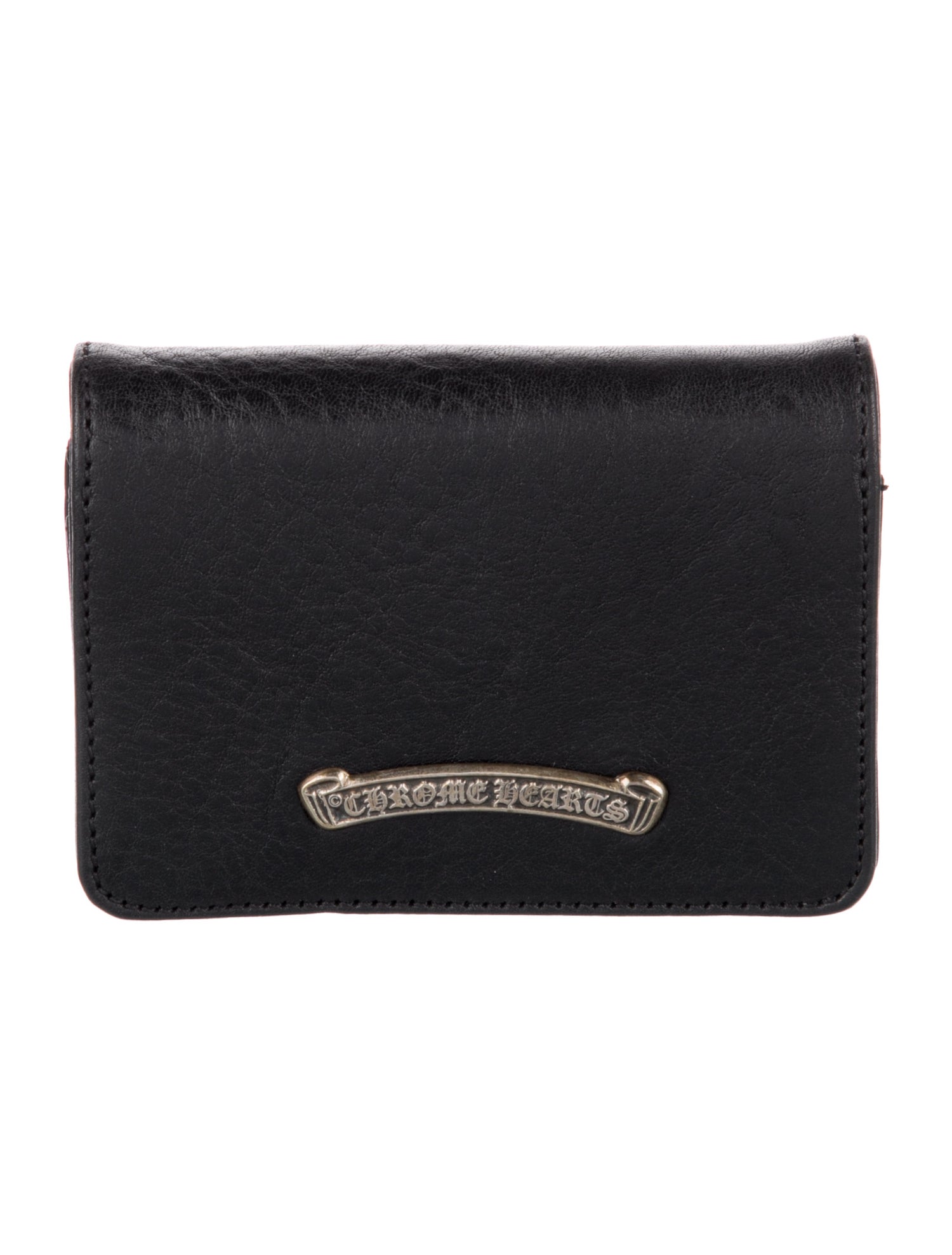 Chrome Hearts Card Holder Leather Wallet