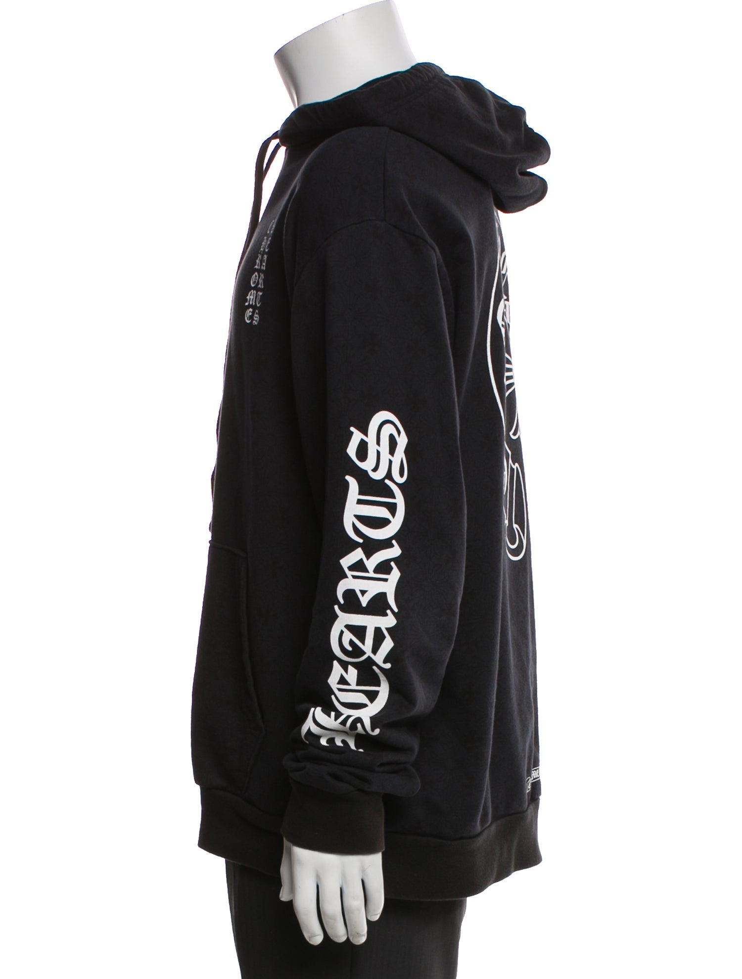 Chrome Hearts Signature Logo Tonal Monogram Hoodie