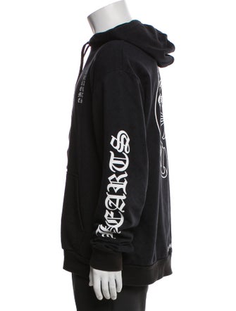 Chrome Hearts Signature Logo Tonal Monogram Hoodie