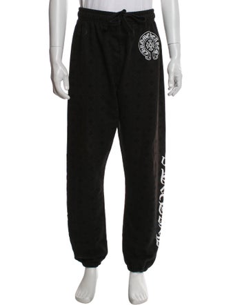 Chrome Hearts Tonal Monogram Graphic Print Lounge Bottoms