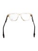Chrome Hearts Chirp Chirp Square Eyeglasses