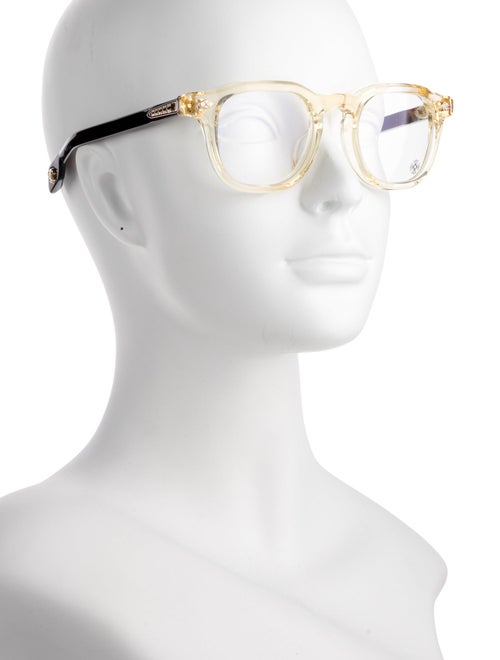 Chrome Hearts Chirp Chirp Square Eyeglasses