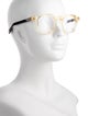 Chrome Hearts Chirp Chirp Square Eyeglasses