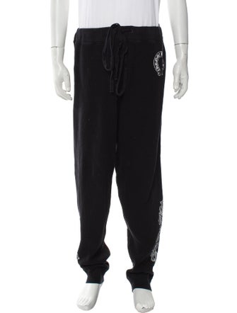 Chrome Hearts Horseshoe Logo Lounge Bottoms