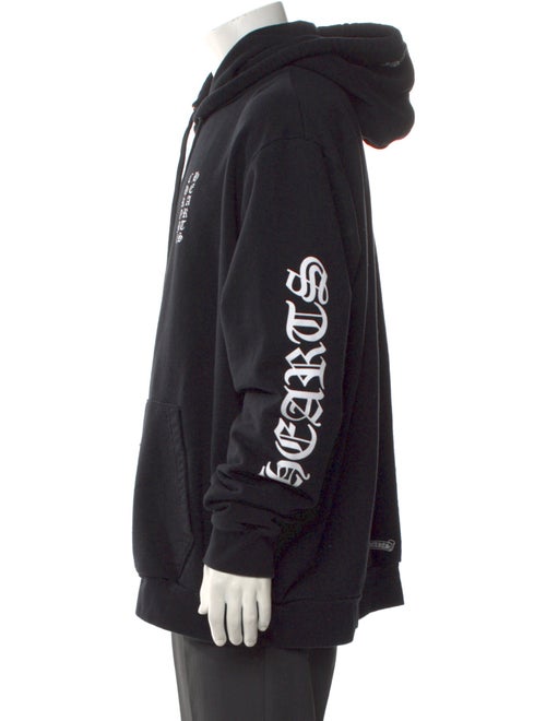 Chrome Hearts Graphic Print Crew Neck Hoodie