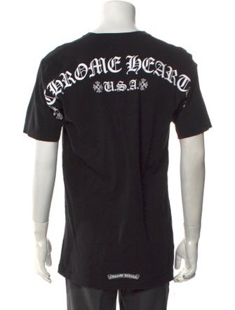 Chrome Hearts Back Logo Graphic Print T-Shirt