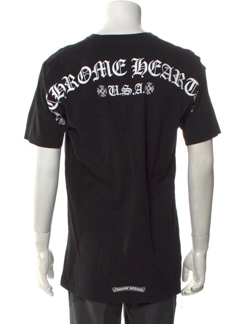 Chrome Hearts Back Logo Graphic Print T-Shirt