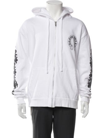 Chrome Hearts Horseshoe Graphic Print Cardigan