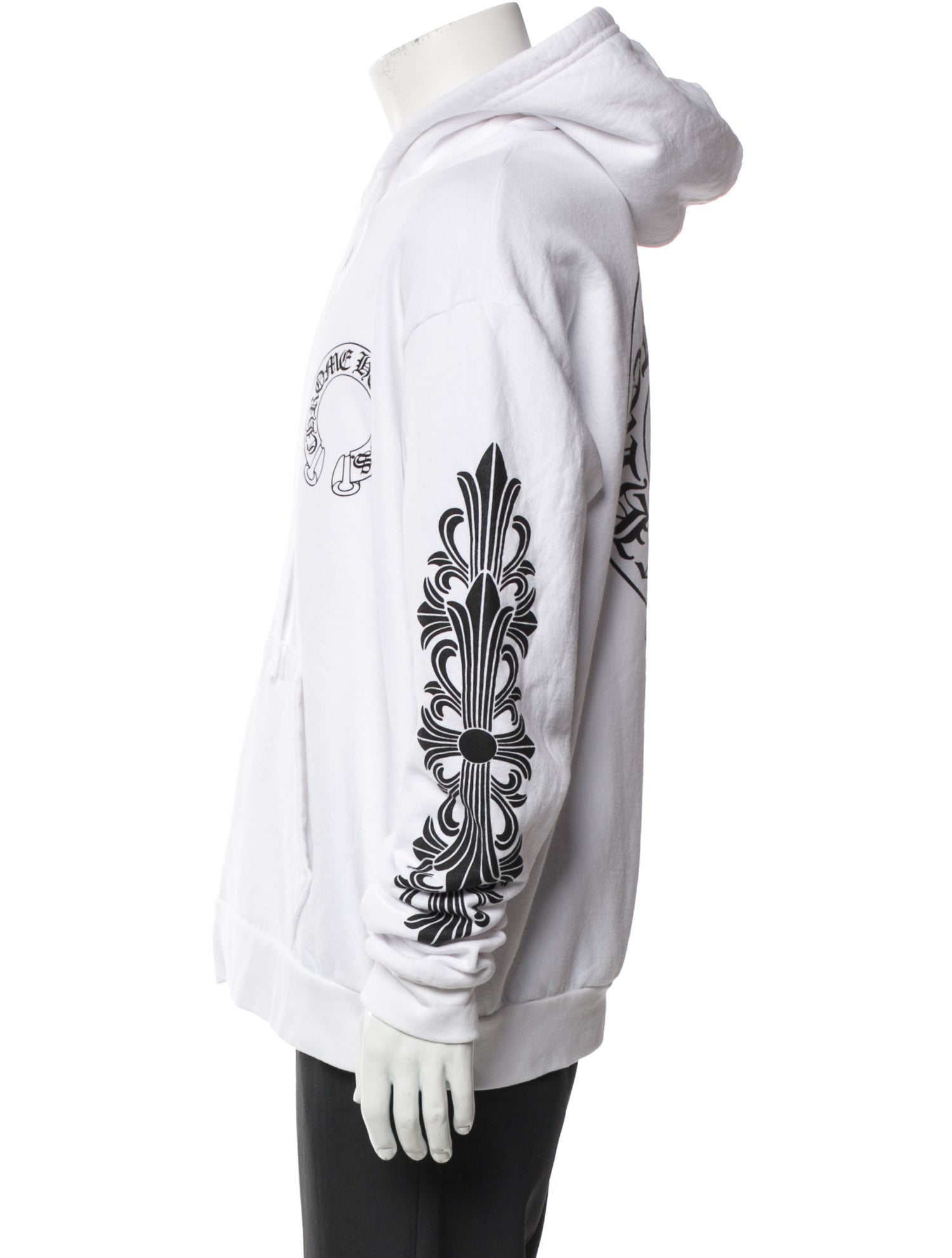 Chrome Hearts Horseshoe Graphic Print Cardigan