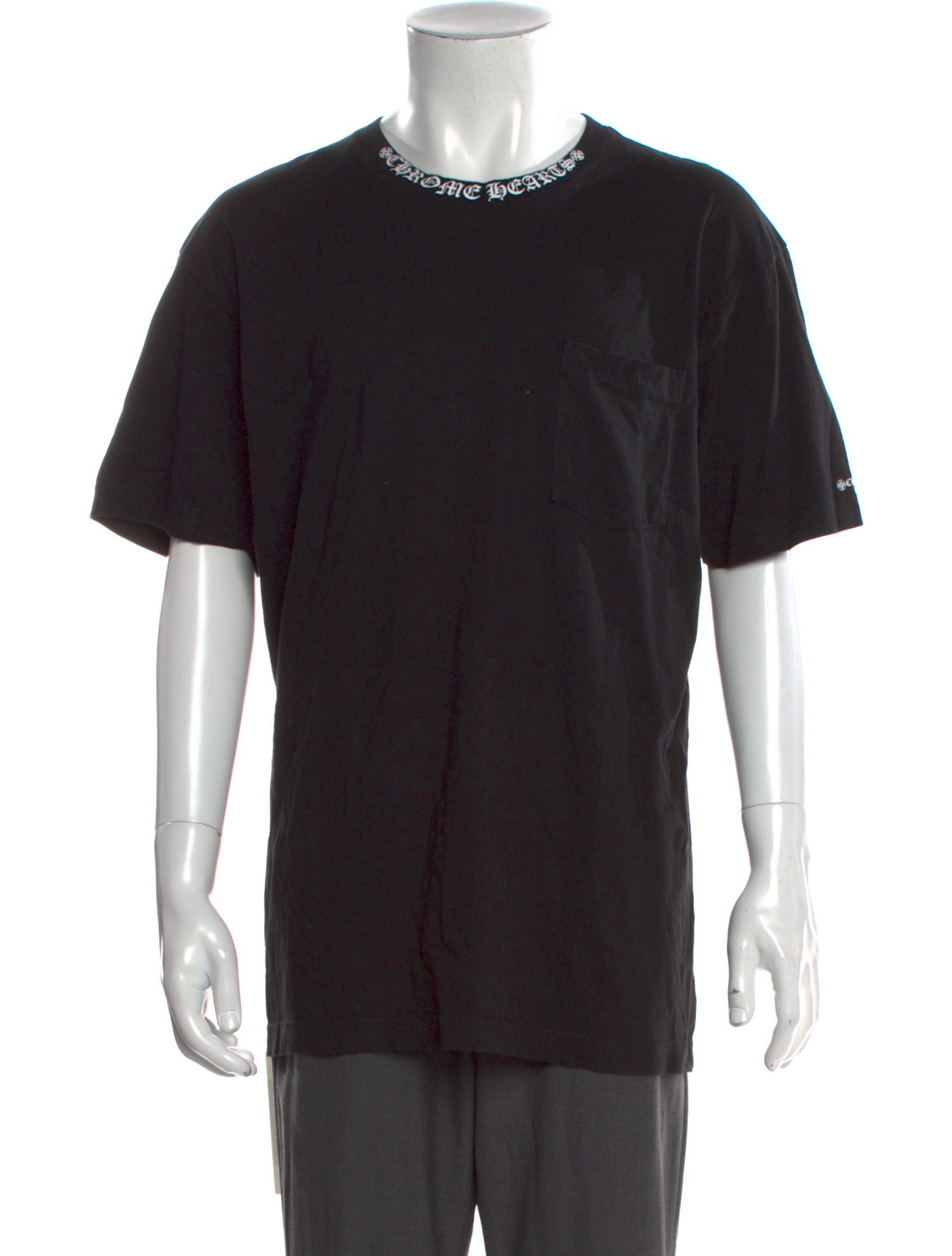 Chrome Hearts Graphic Print Crew Neck T-Shirt